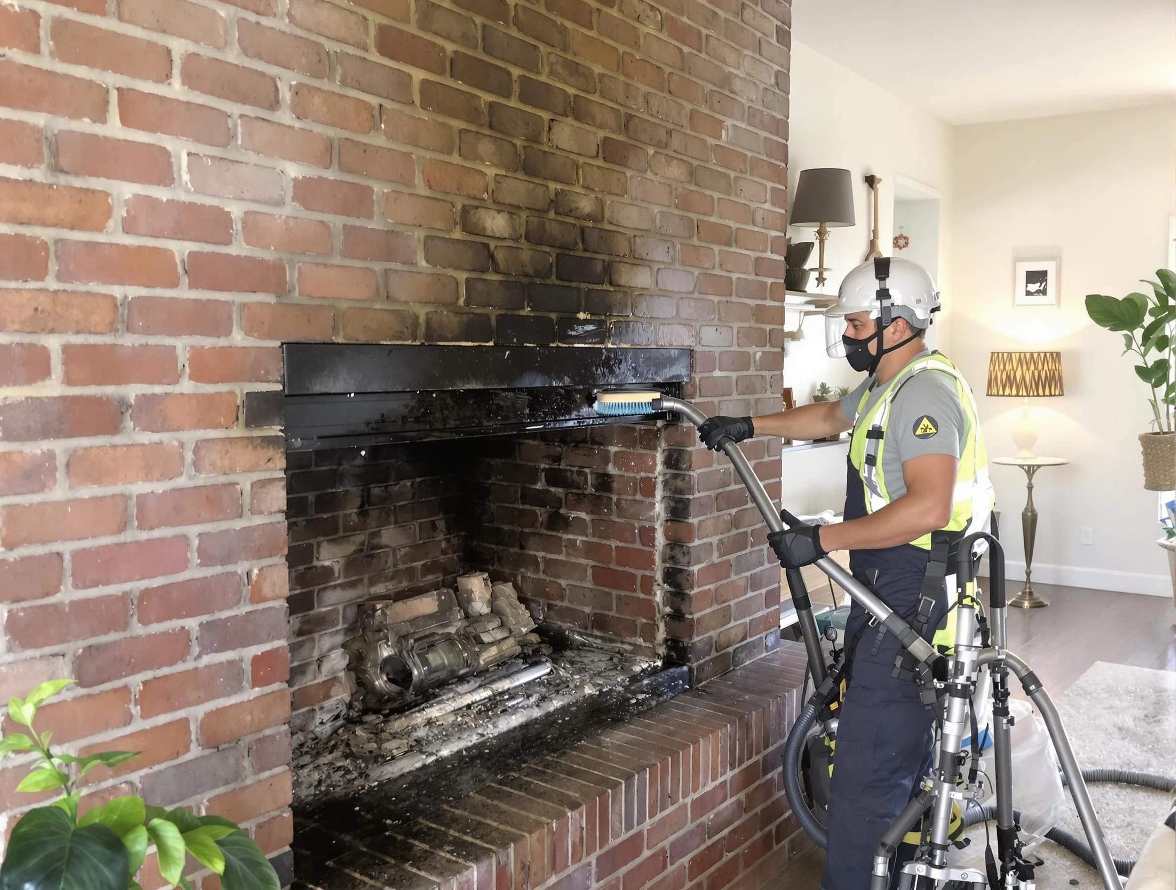 Vineyard Chimney Sweep providing fireplace cleaning services in Vineyard, UT