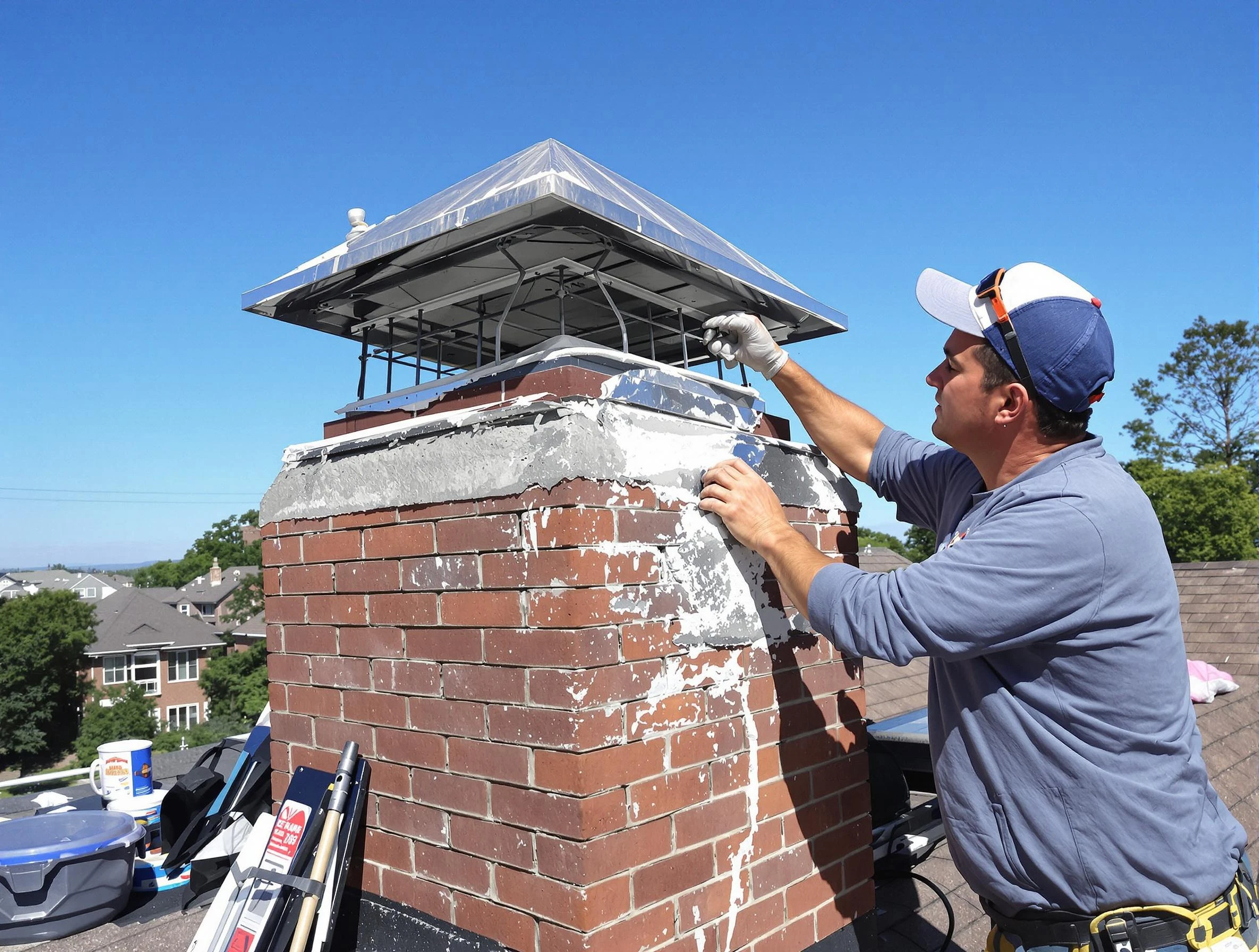 Chimney Crown Services in Vineyard