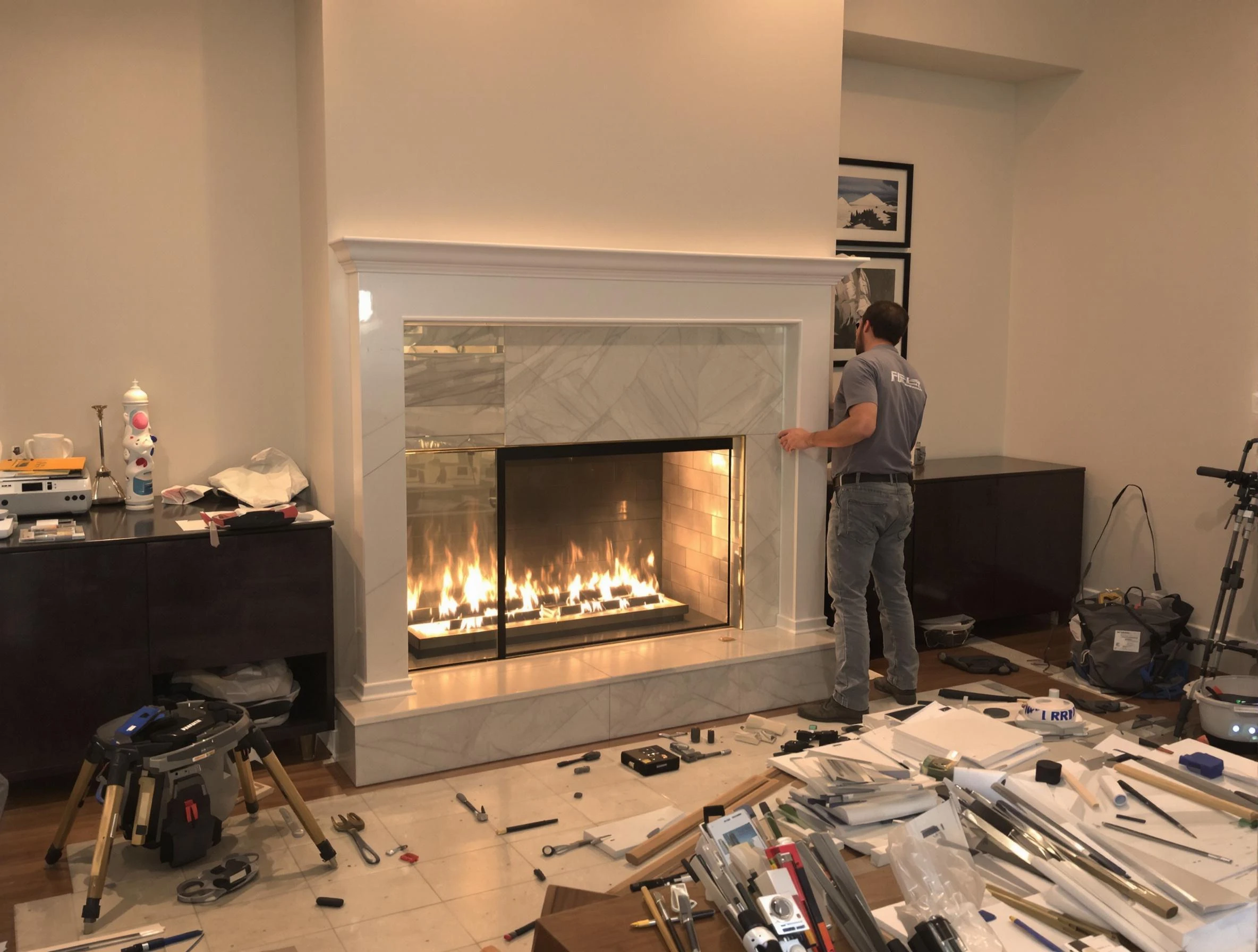 Fireplace Installation in Vineyard